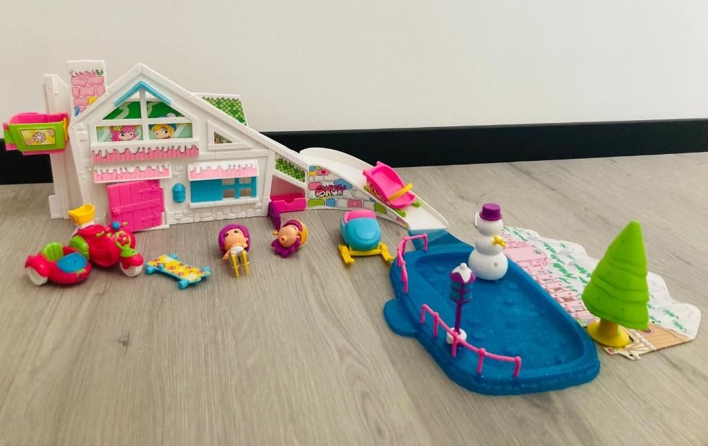 PinyPon Speelhuis speelgoed, Ophalen of Verzenden, Zo goed als nieuw, Poppenhuis