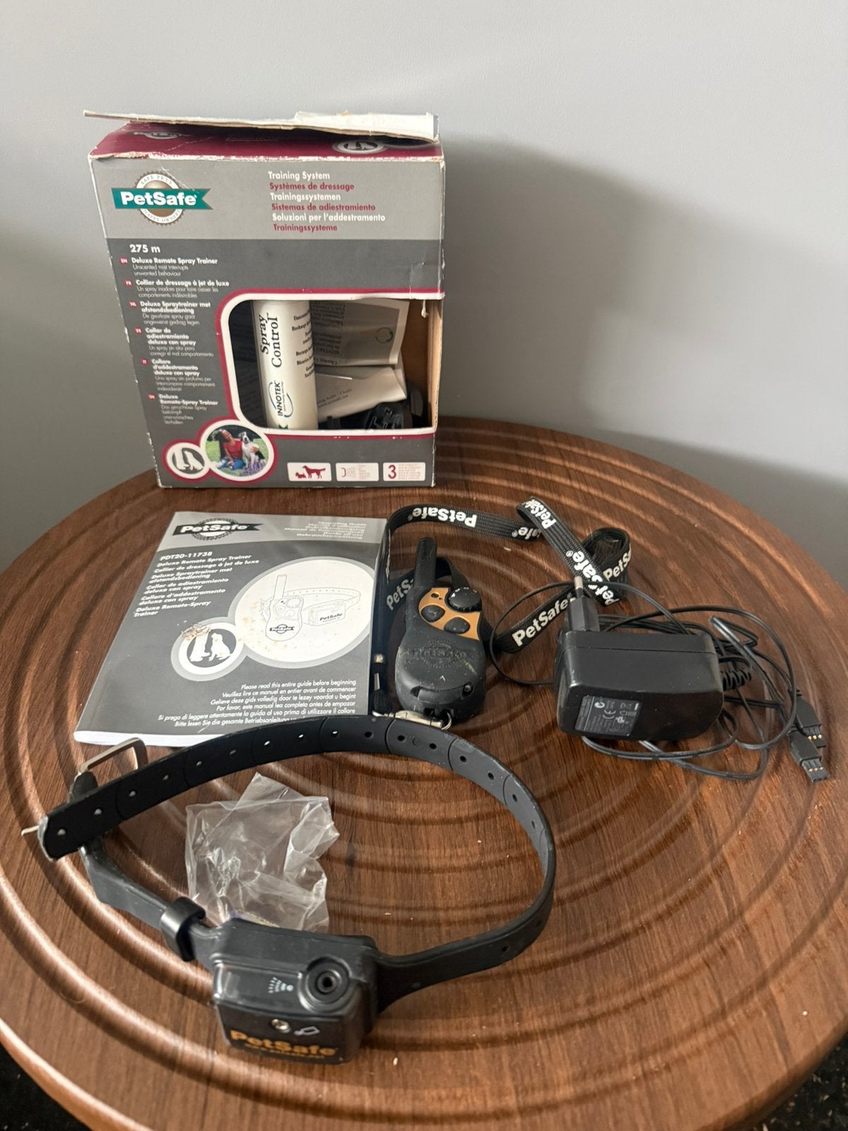 PetSafe Deluxe Remote Spray Trainer training halsband, Ophalen of Verzenden, Zo goed als nieuw