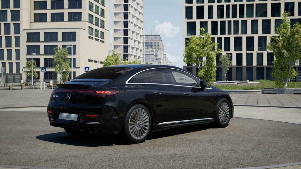 Mercedes-Benz EQE 300 Business Solution AMG 90 kWh | Panoram, Auto's, Mercedes-Benz, Automaat, Achterwielaandrijving, Zwart, 89 kWh