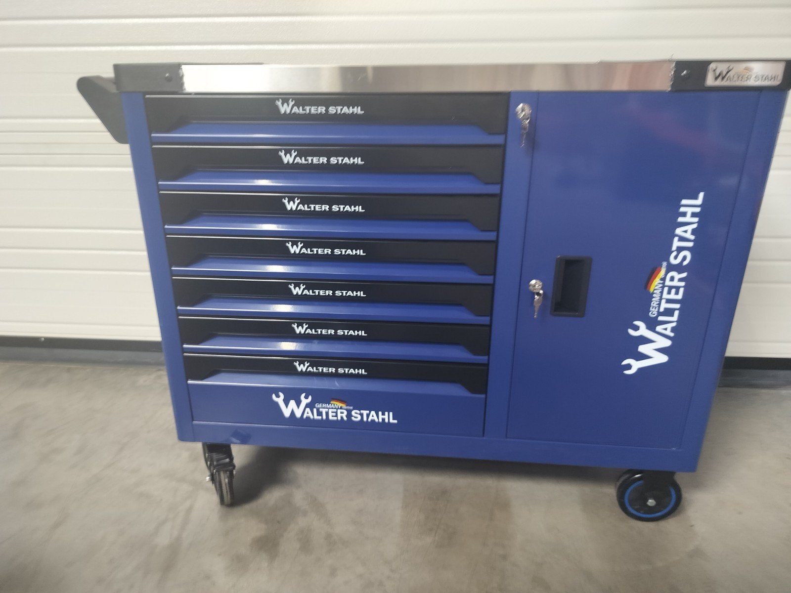 Walterstahl gereedschapswagen 7 lades 7 gevuld. nieuw!!!, Ophalen, Nieuw