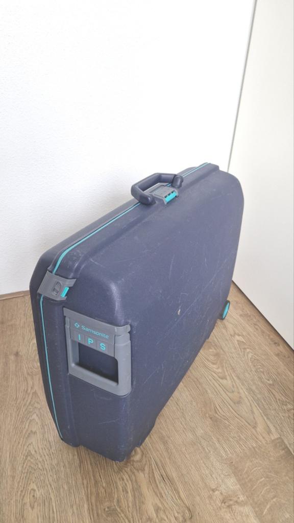 Samsonite koffer, 60 tot 70 cm, Wieltjes, Gebruikt, Hard kunststof