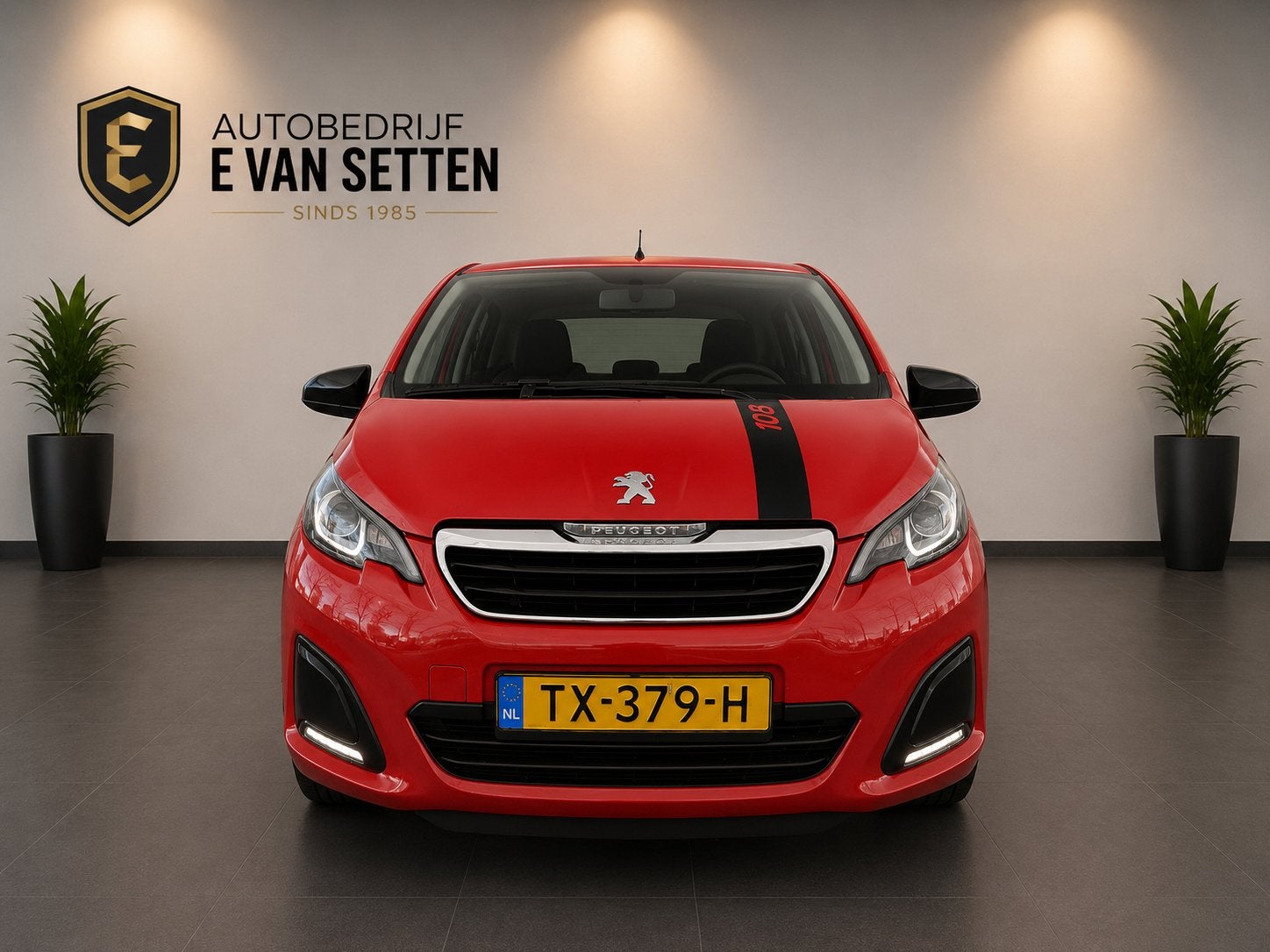 Peugeot 108 1.0 VTi Active Nieuwe koppeling, Euro 5, Stof, Gebruikt, Zwart