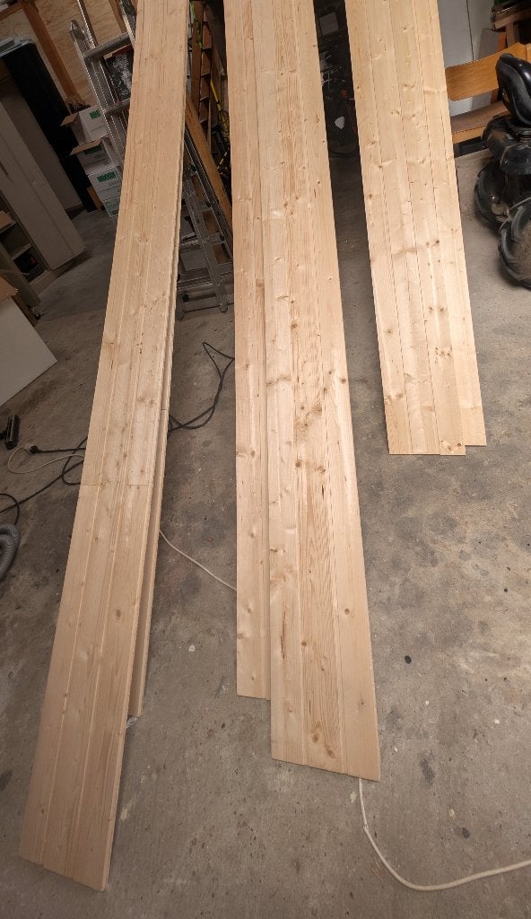 Dakrand hout composiet, Ophalen, Minder dan 25 mm, Overige typen, Nieuw