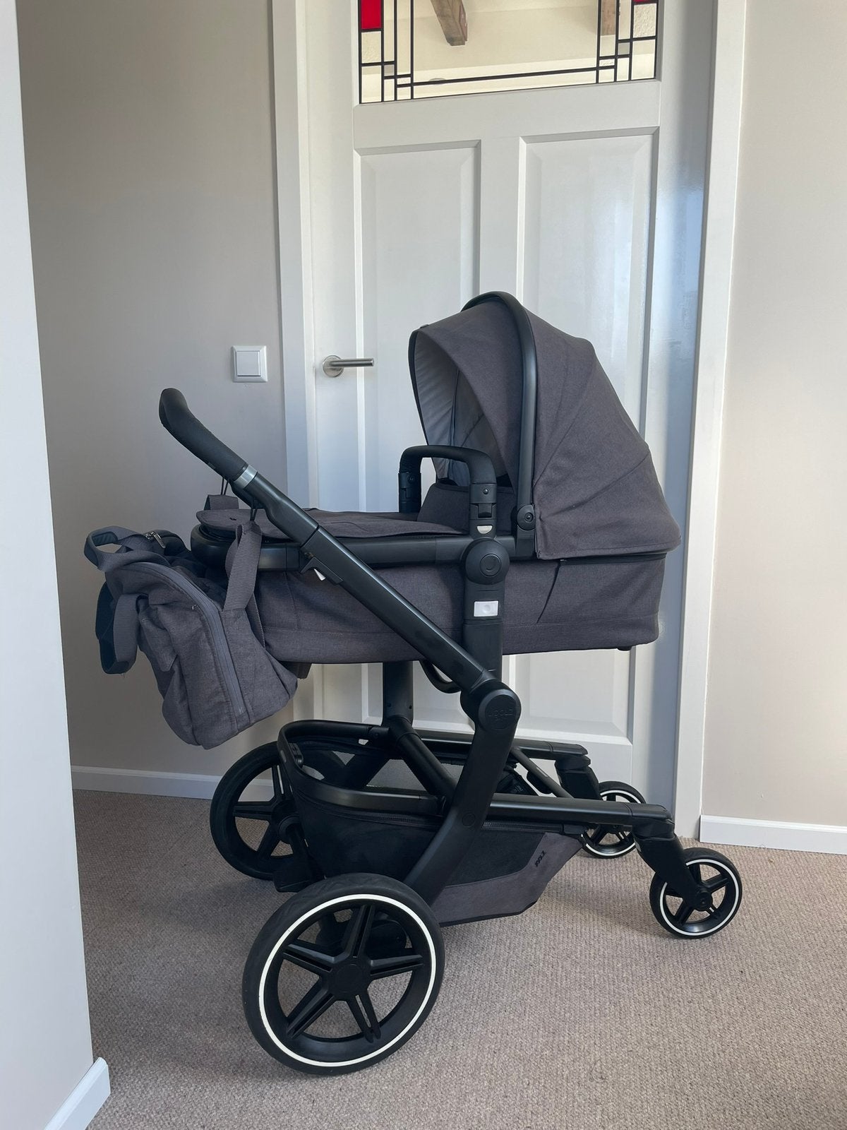 Joolz kinderwagen Day 5-in-1 Awesome antraciet grijs/zwart, Ophalen, Zo goed als nieuw, Overige merken