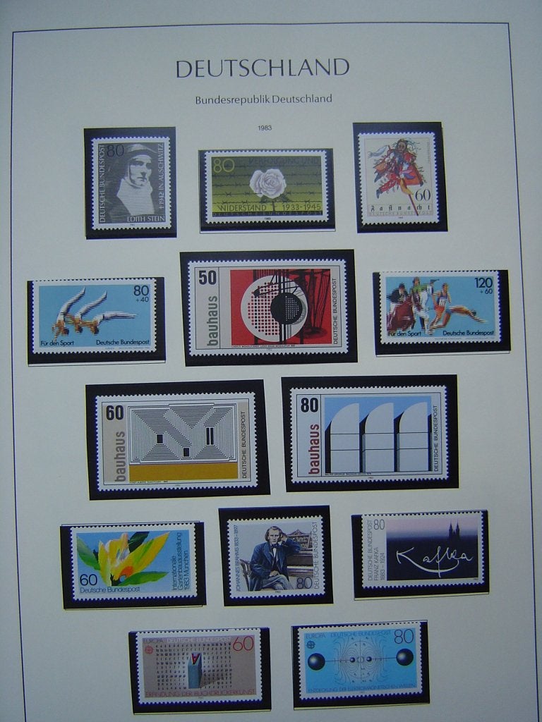 Duitsland Bunderrepubliek 1983 postfris, Ophalen of Verzenden, 1990 tot heden, Postfris