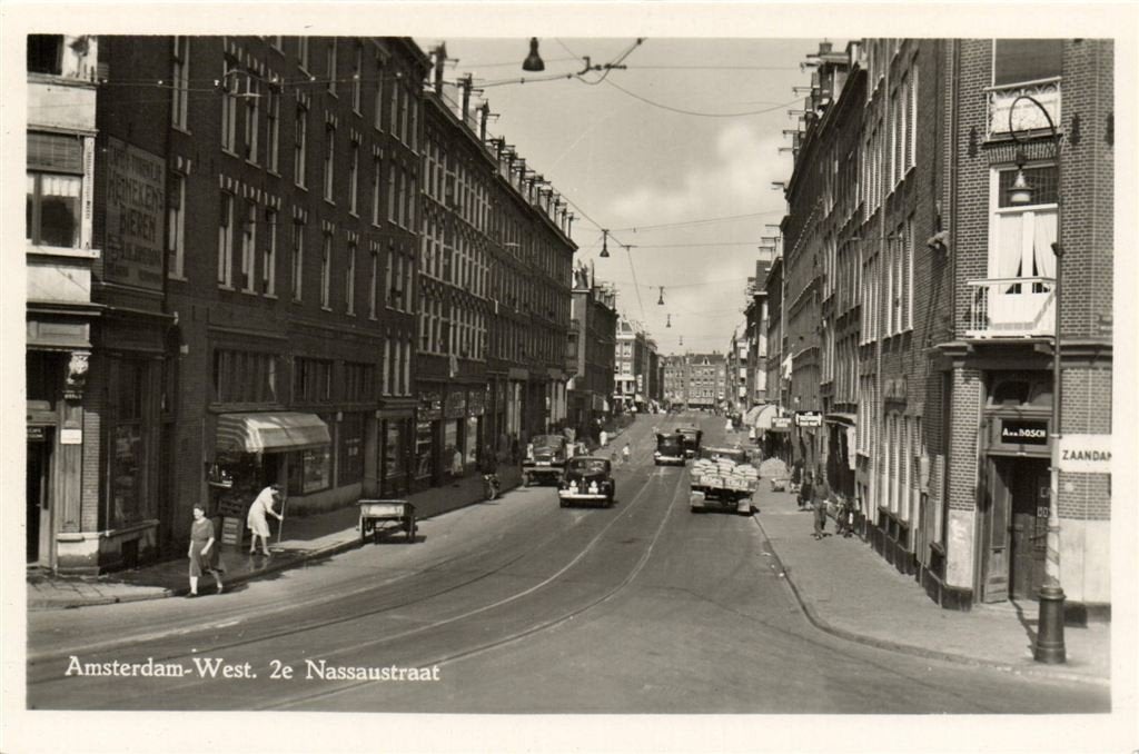 Amsterdam - West. 2e Nassaustraat - Heineken - ongelopen, Verzamelen, Verzenden, 1940 tot 1960, Ongelopen, Noord-Holland