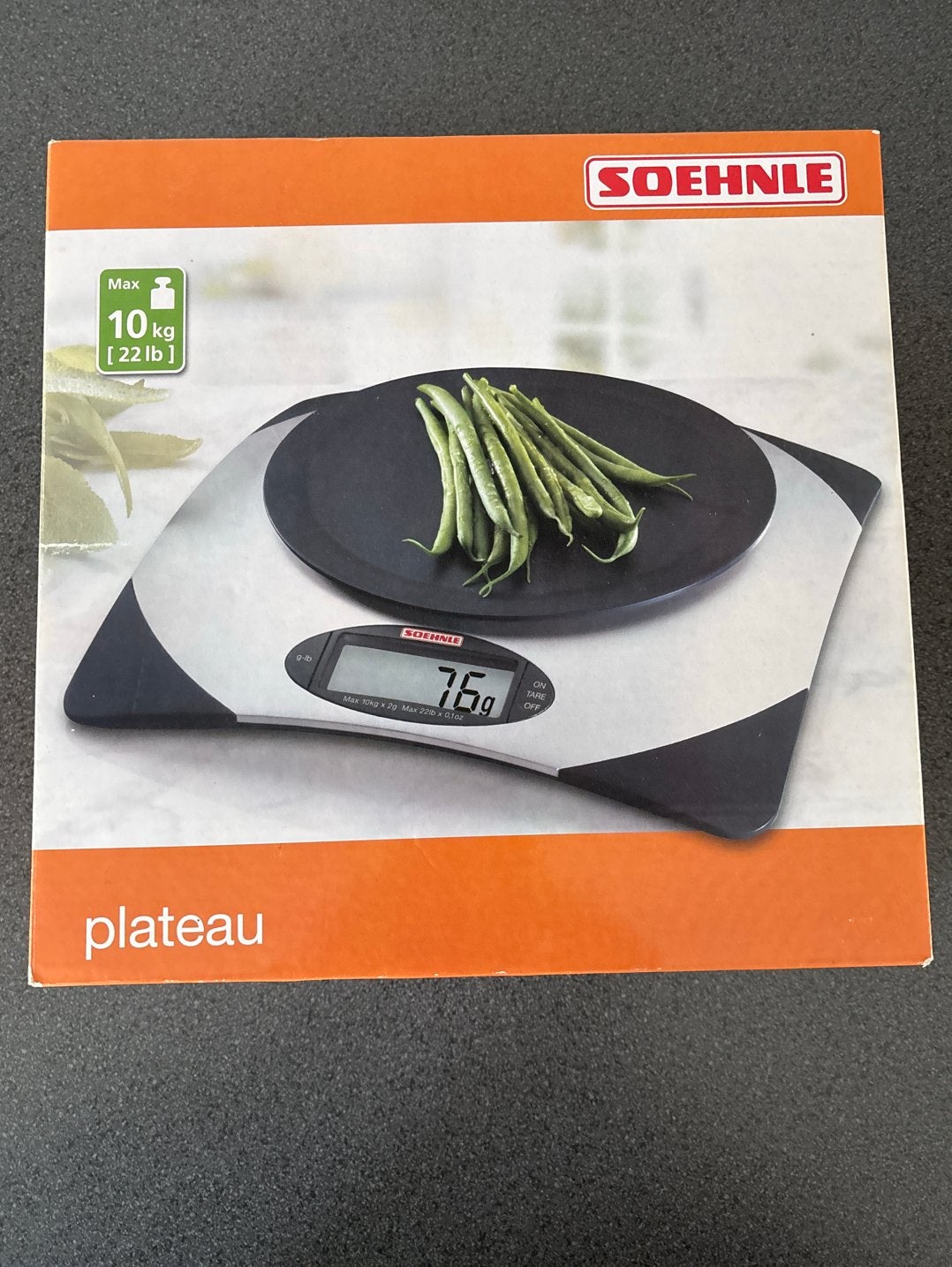 Soehnle Plateau Keukenweegschaal - Nieuw in doos, Huis en Inrichting, Keuken | Keukenbenodigdheden, Ophalen of Verzenden, Nieuw