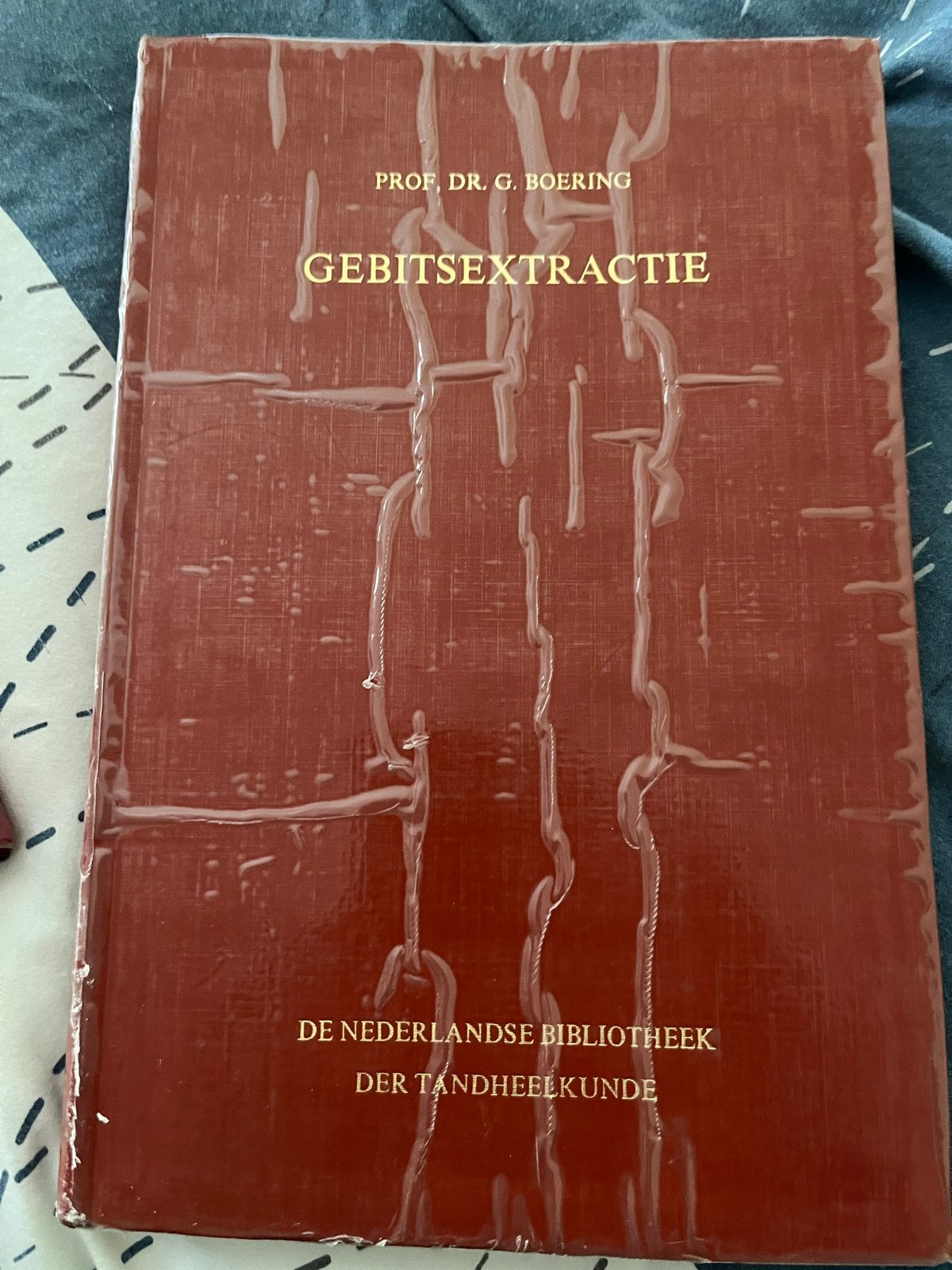 Gebitsextractie - Prof. Dr. G. Boering (Tandheelkunde), Ophalen of Verzenden, Beta, Gelezen, WO