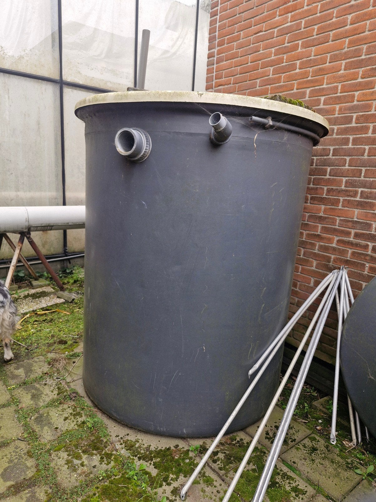 regenton, mengton waterton, Tuin en Terras, 150 liter of meer, Ophalen, Hout