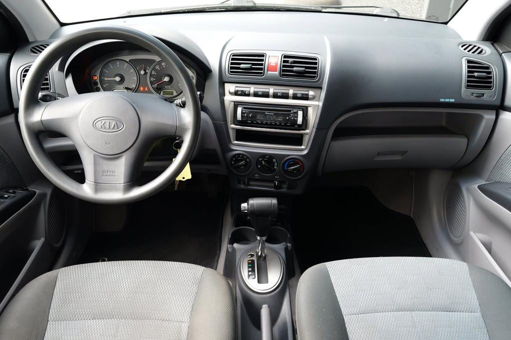Kia Picanto 1.1 EX Automaat|NAP|Elektrische R|Centr De, Auto's, Kia, Stof, Gebruikt, 4 cilinders, Zwart
