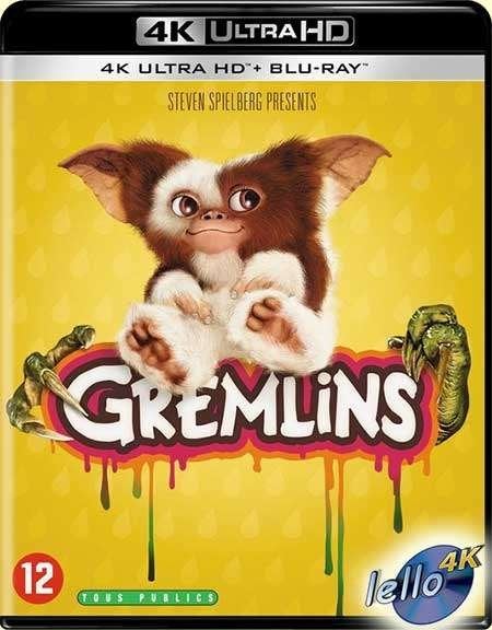 Blu-ray 4K: Gremlins 1 (1984 Zach Galligan Phoebe Cates) NS, Cd's en Dvd's, Blu-ray, Ophalen of Verzenden, Zo goed als nieuw, Humor en Cabaret