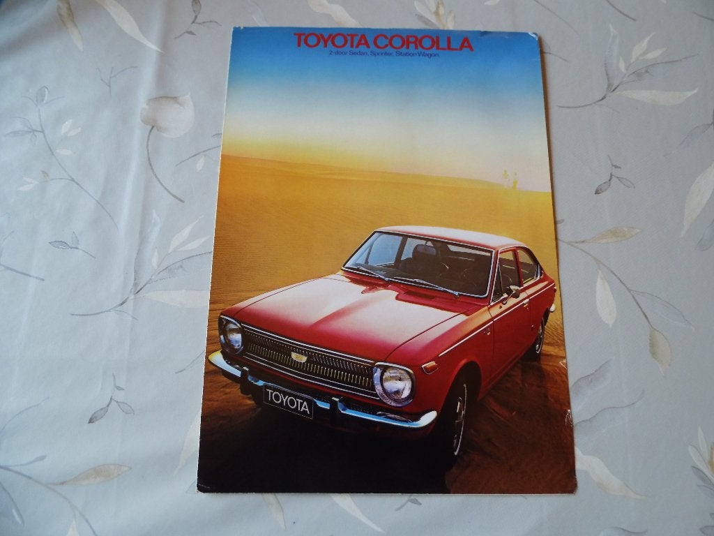 Toyota Corolla, Sprinter en Stationwagon 1974