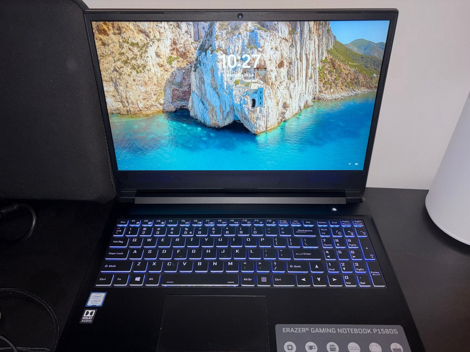 Medion Erazer Gaming Notebook P15805, Computers en Software, Windows Laptops, Ophalen, 2 tot 3 Ghz, 15 inch, Zo goed als nieuw