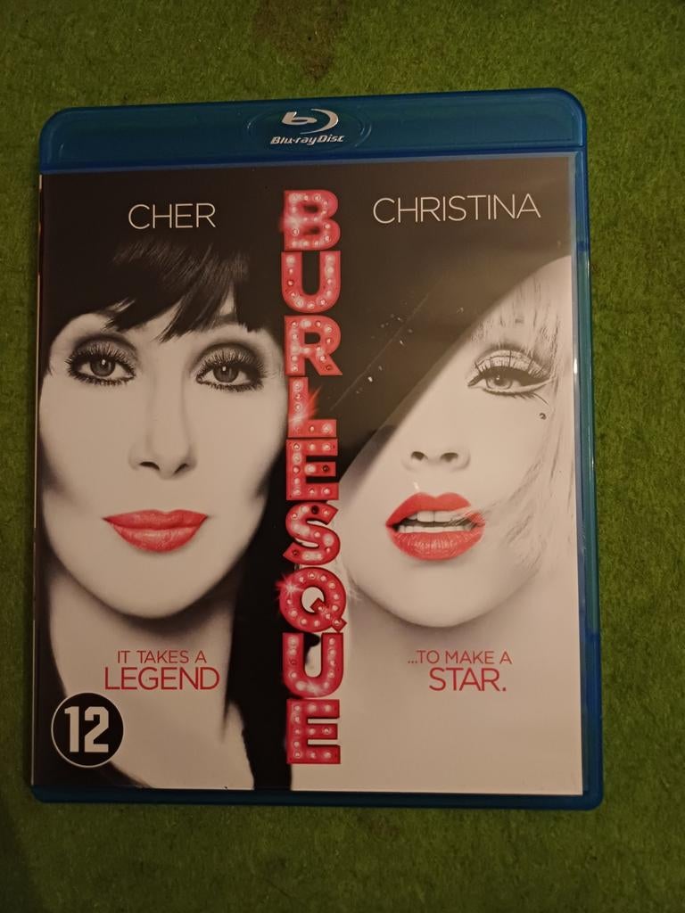 Burlesque Blu-ray (Cher, Christina Aguilera), Ophalen of Verzenden, Zo goed als nieuw, Muziek en Concerten