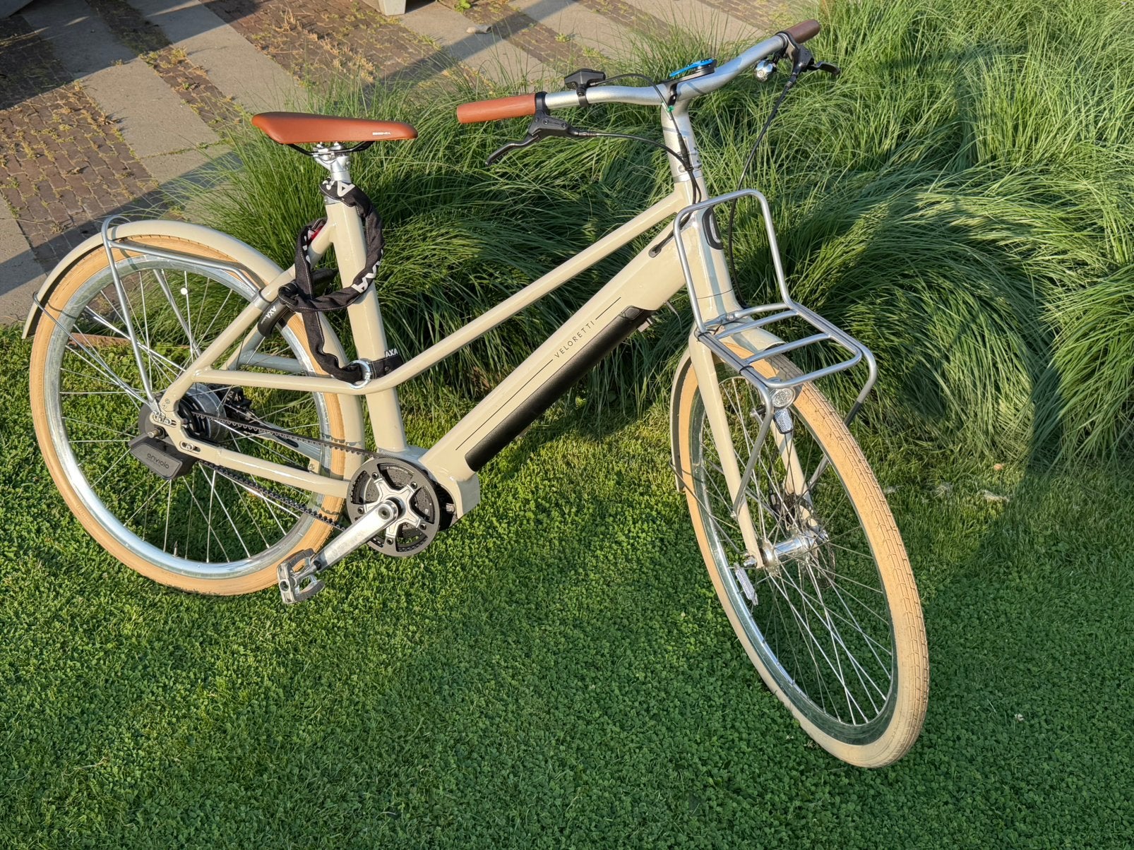 ≥ Veloretti Electric Ivy One (e-bike) pebble grey — Elektrische fietsen ...