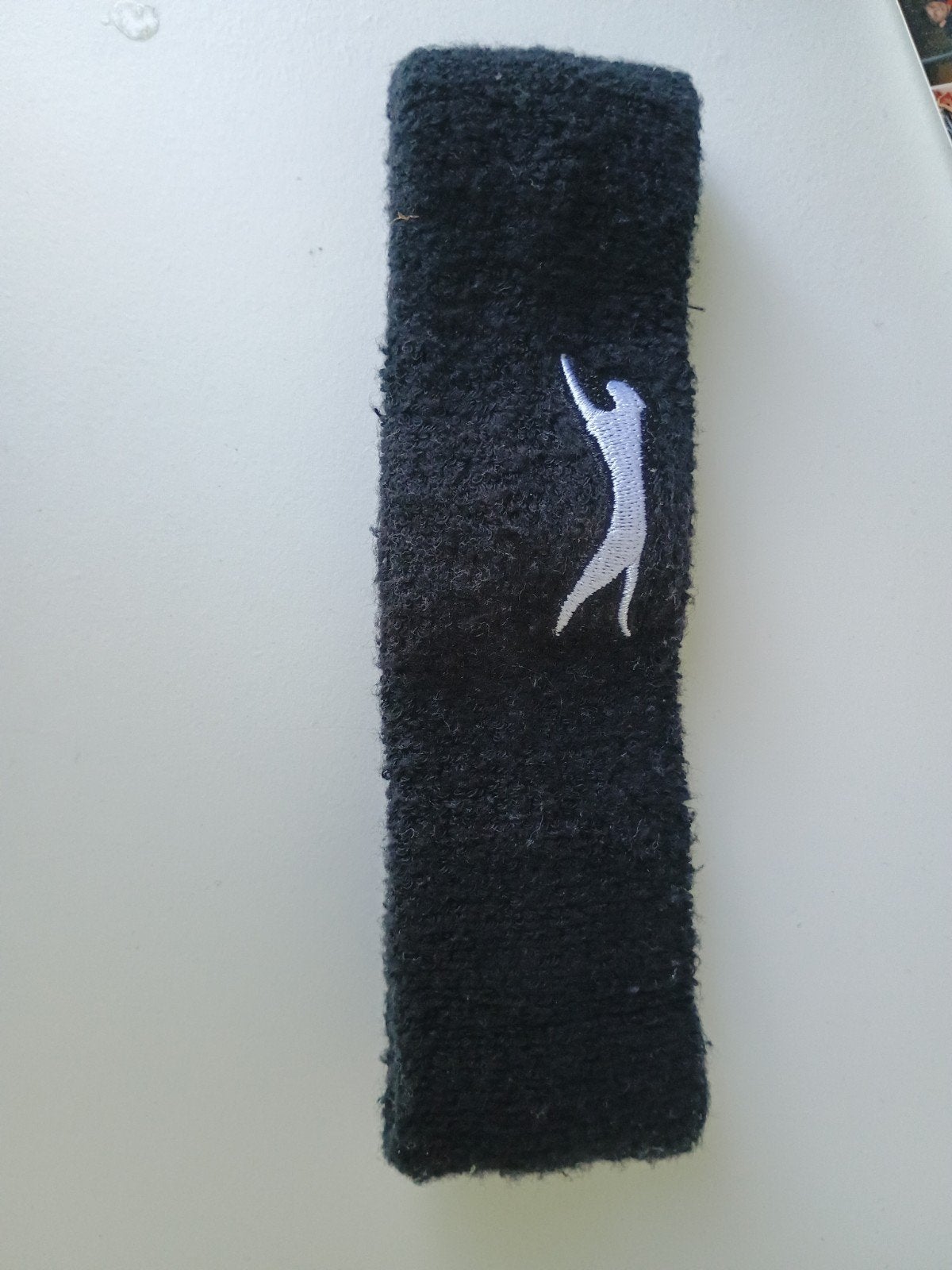 Slazenger Zwarte Zweetband - Sportief & Comfortabel, Ophalen, Gebruikt