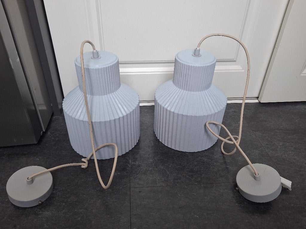 Hanglampen, Gebruikt, Betonlook, Steen/keramiek, E27 (groot)