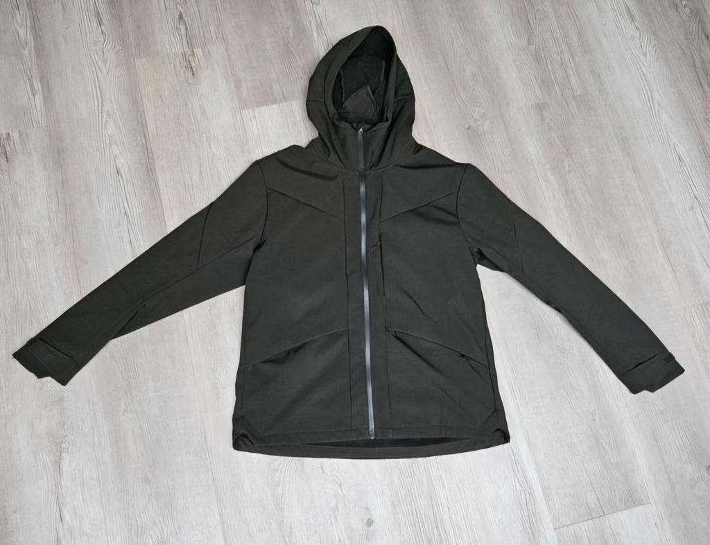Tussenjas, waterbestendig, softshell jack, groen, H&M, mt L, Maat 52/54 (L), Ophalen of Verzenden, Zo goed als nieuw, H&M