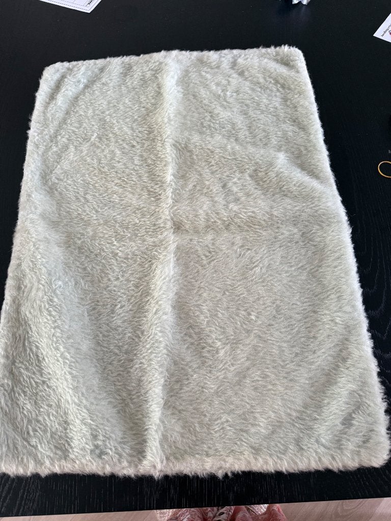 Wollen dekentje, Pedigree, Groen, Gebruikt, Wasbaar, 72 cm