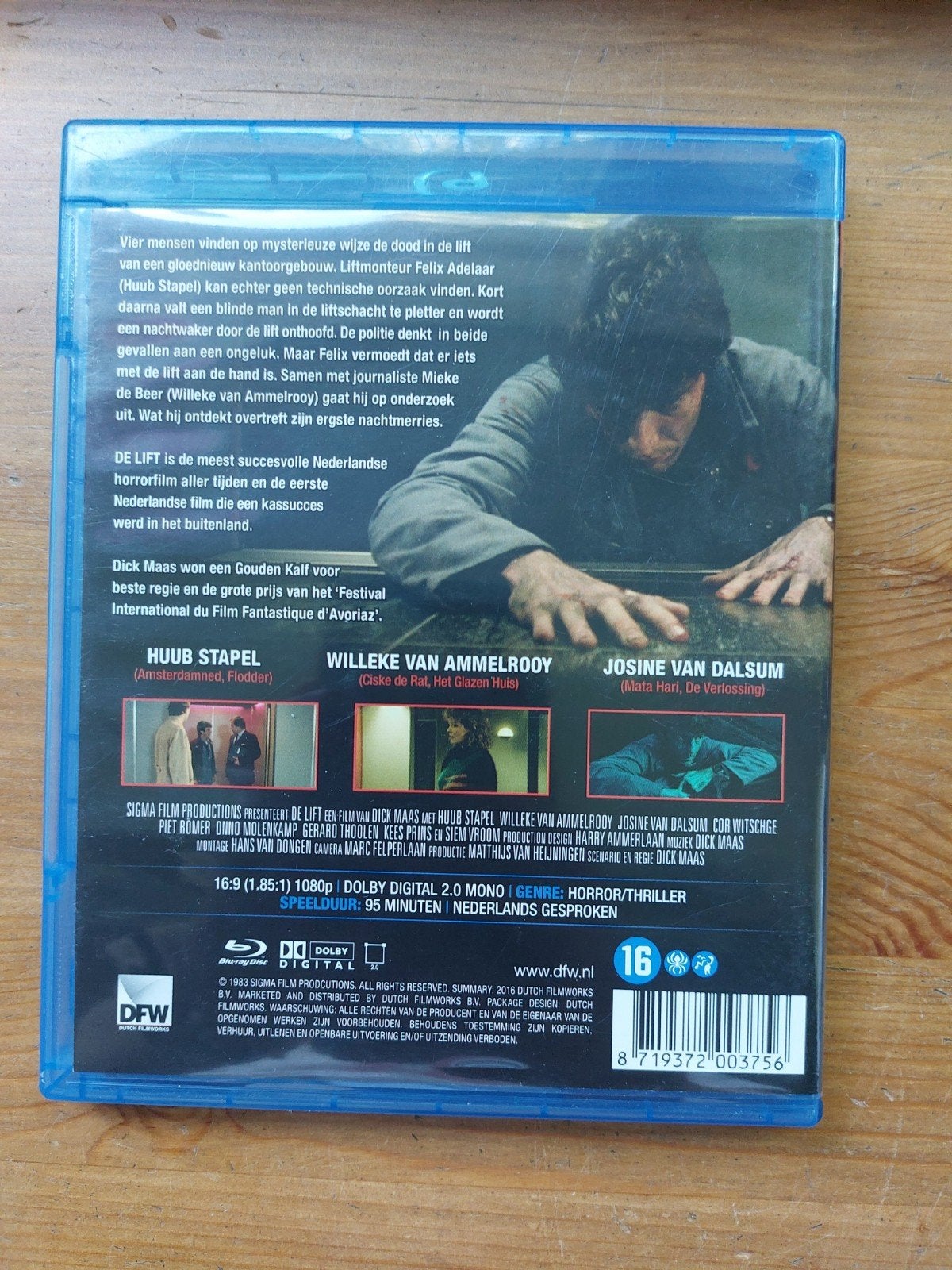 Bluray de lift, Ophalen of Verzenden