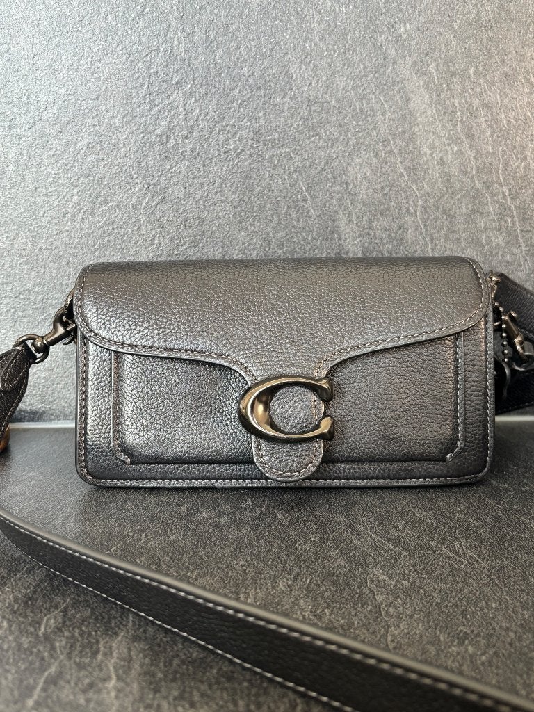 Coach tas, Verzenden, Gebruikt, Zwart, Handtas