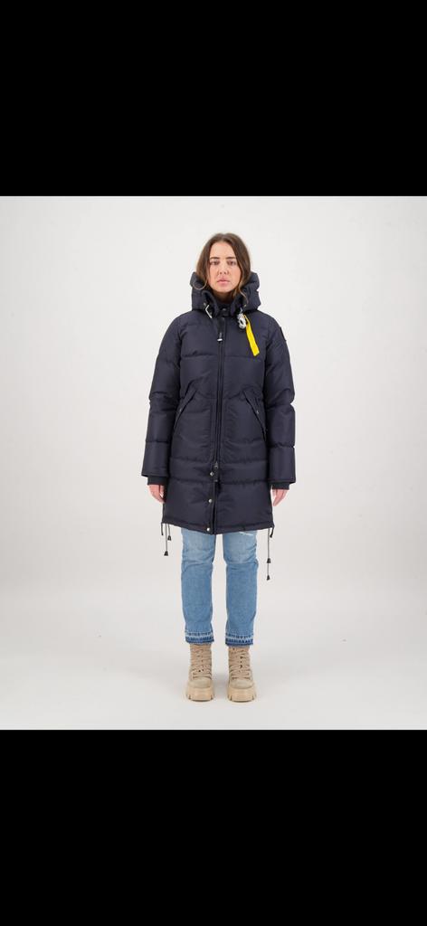 Parajumpers dames parka jas – donkerblauw – maat S, Ophalen of Verzenden, Zo goed als nieuw, Blauw