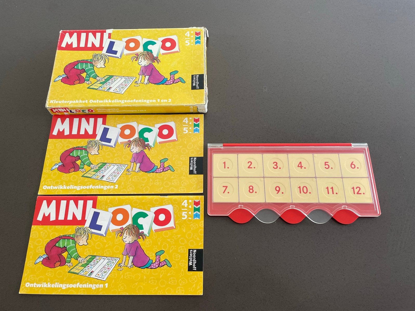 Mini Loco Kleuterpakket Ontwikkelingsoefeningen 1 en 2, Kinderen en Baby's, Speelgoed | Educatief en Creatief, Ophalen of Verzenden