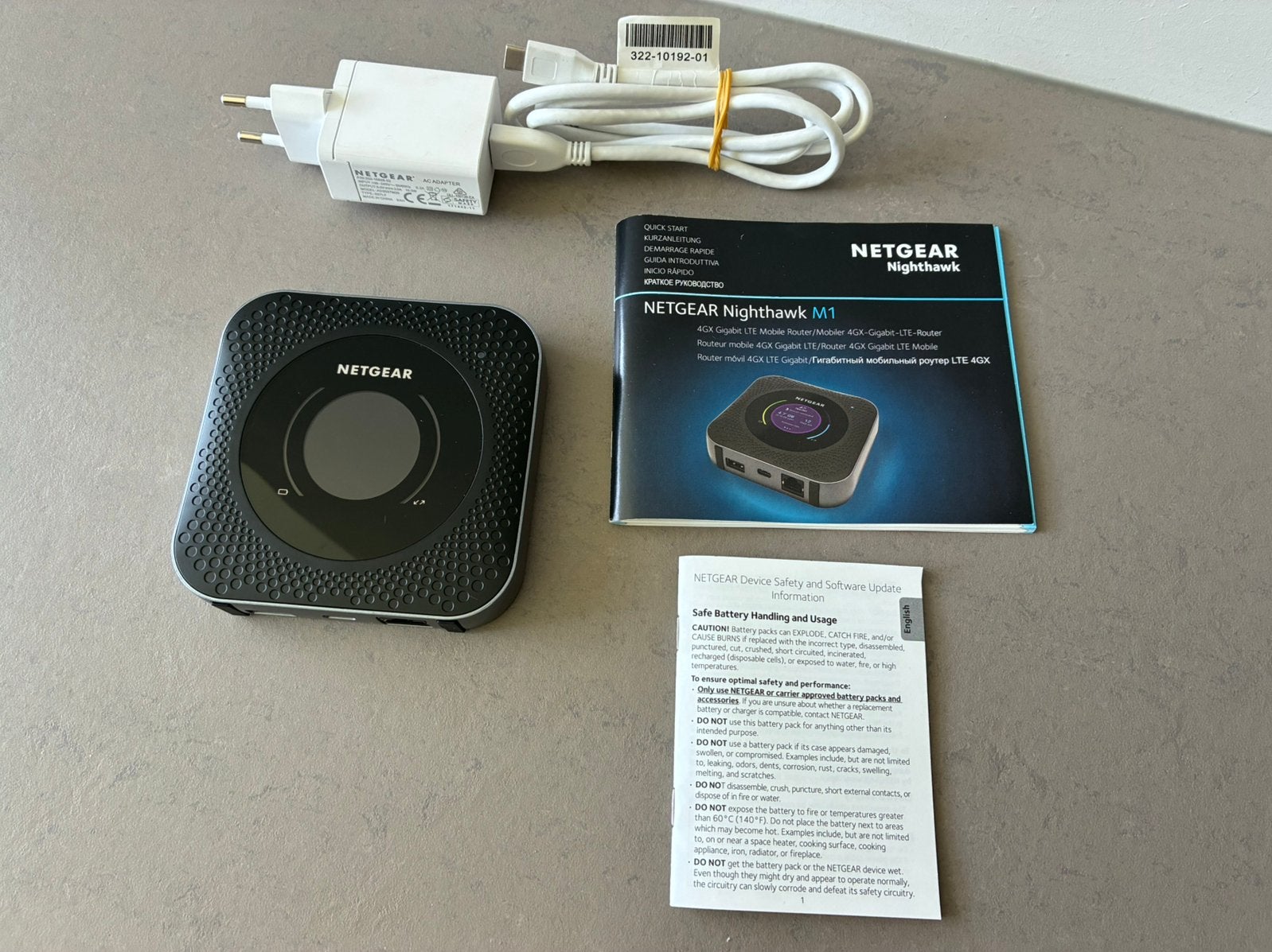 Netgear Nighthawk M1 als nieuw!, Ophalen of Verzenden, Zo goed als nieuw, Router met modem, Netgear