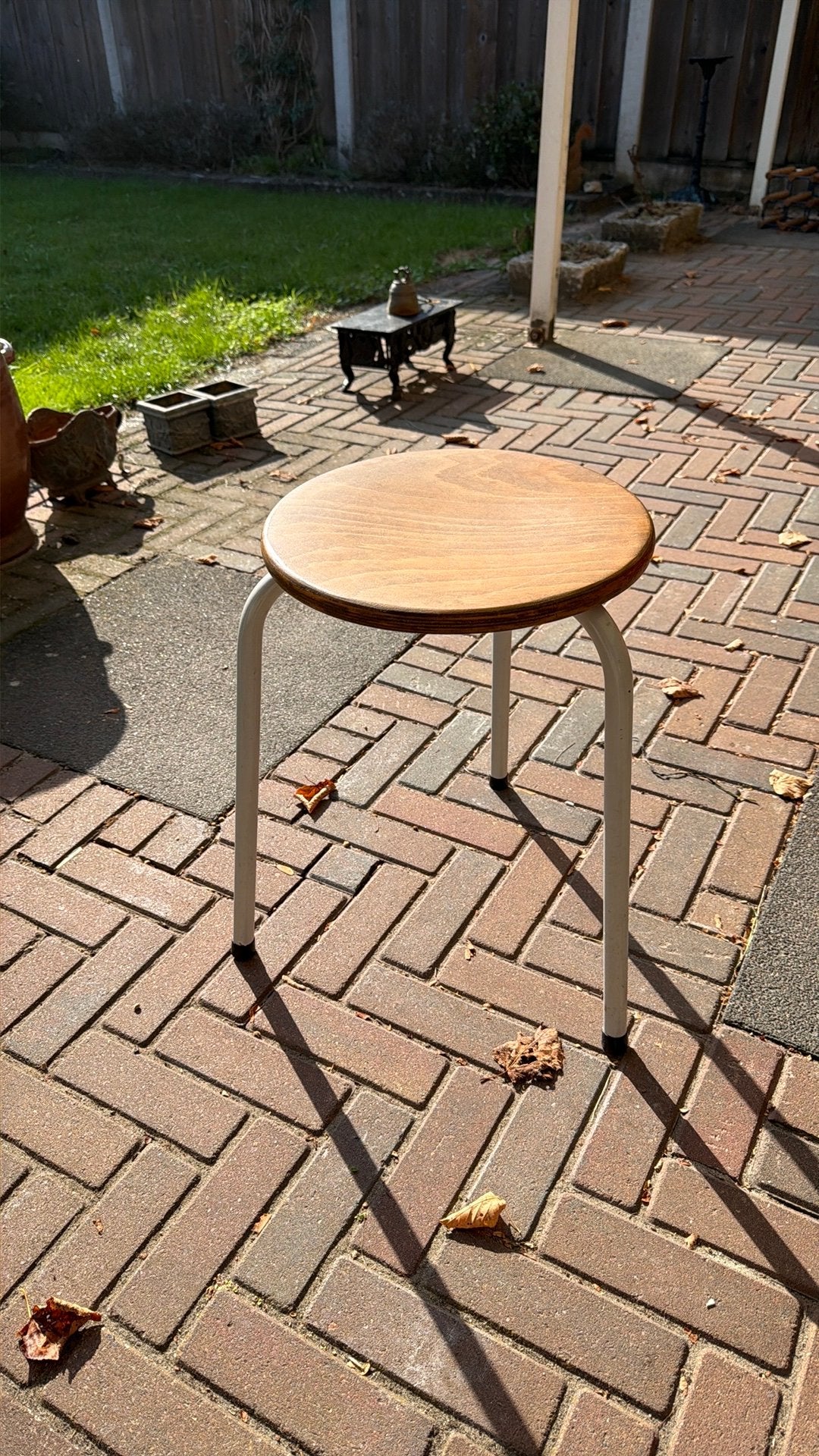 Mooi vintage krukje, Ophalen, Zo goed als nieuw, Metaal, Brocante
