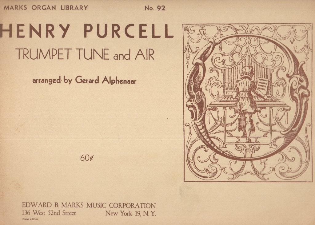 HENRY PURCHELL - TRUMPET TUNE and AIR, Ophalen of Verzenden, Gebruikt, Artiest of Componist, Populair