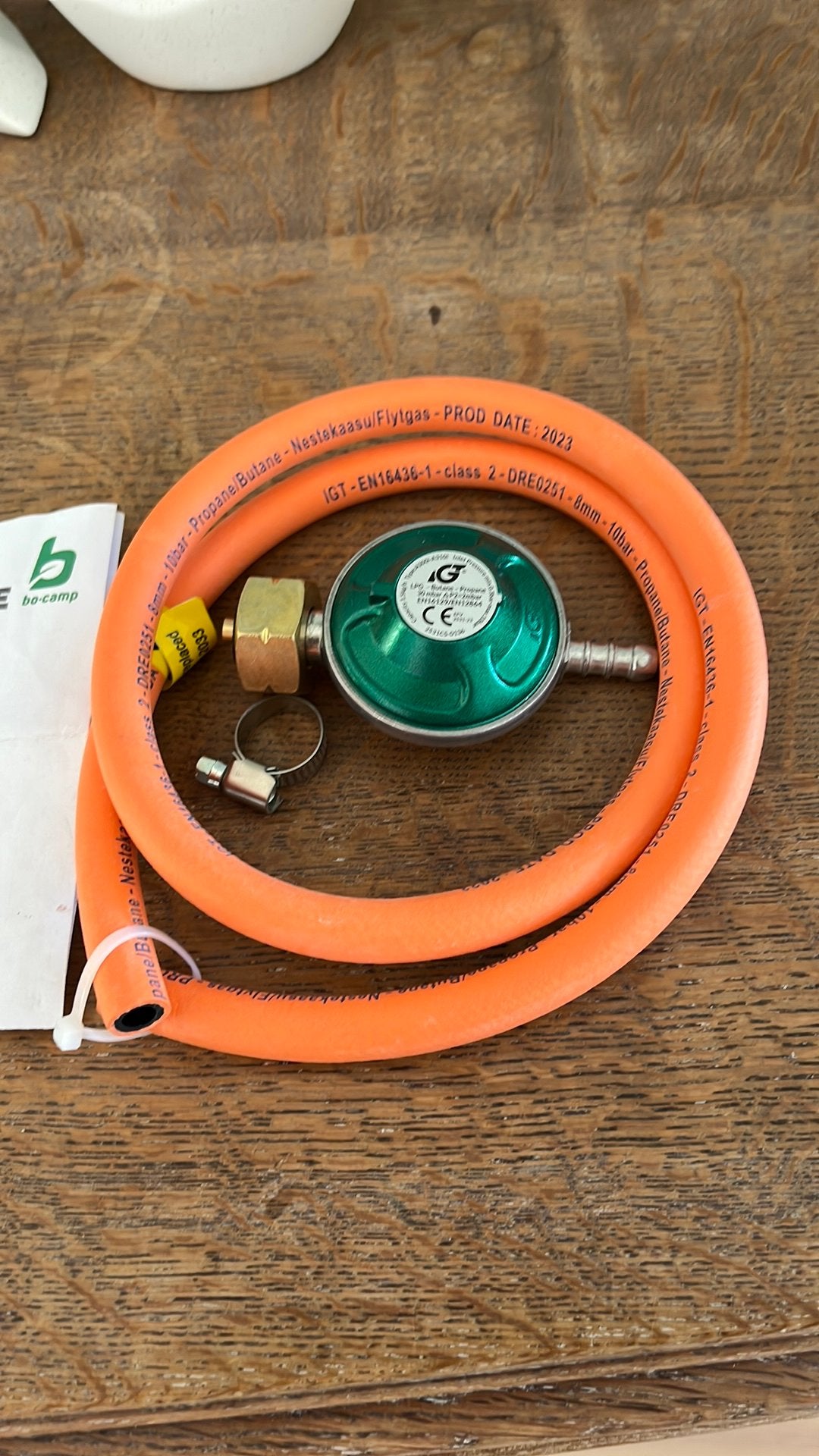 Gasslang voor camping gastoestel., Ophalen of Verzenden, Nieuw
