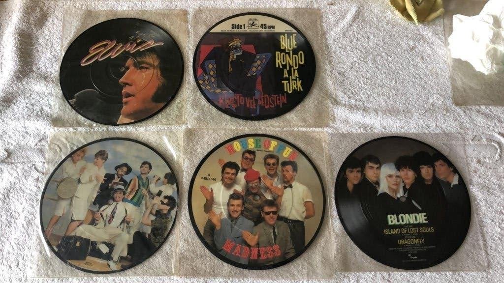 7 inch vinyl singles picture disc, Ophalen of Verzenden, Zo goed als nieuw, Pop