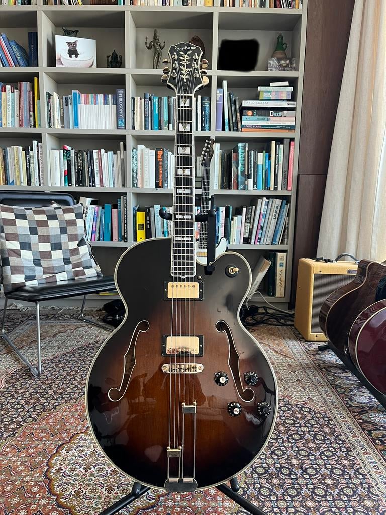 Epiphone  Emperor T - Japan, Muziek en Instrumenten, Snaarinstrumenten | Gitaren | Elektrisch, Ophalen, Zo goed als nieuw, Semi-solid body