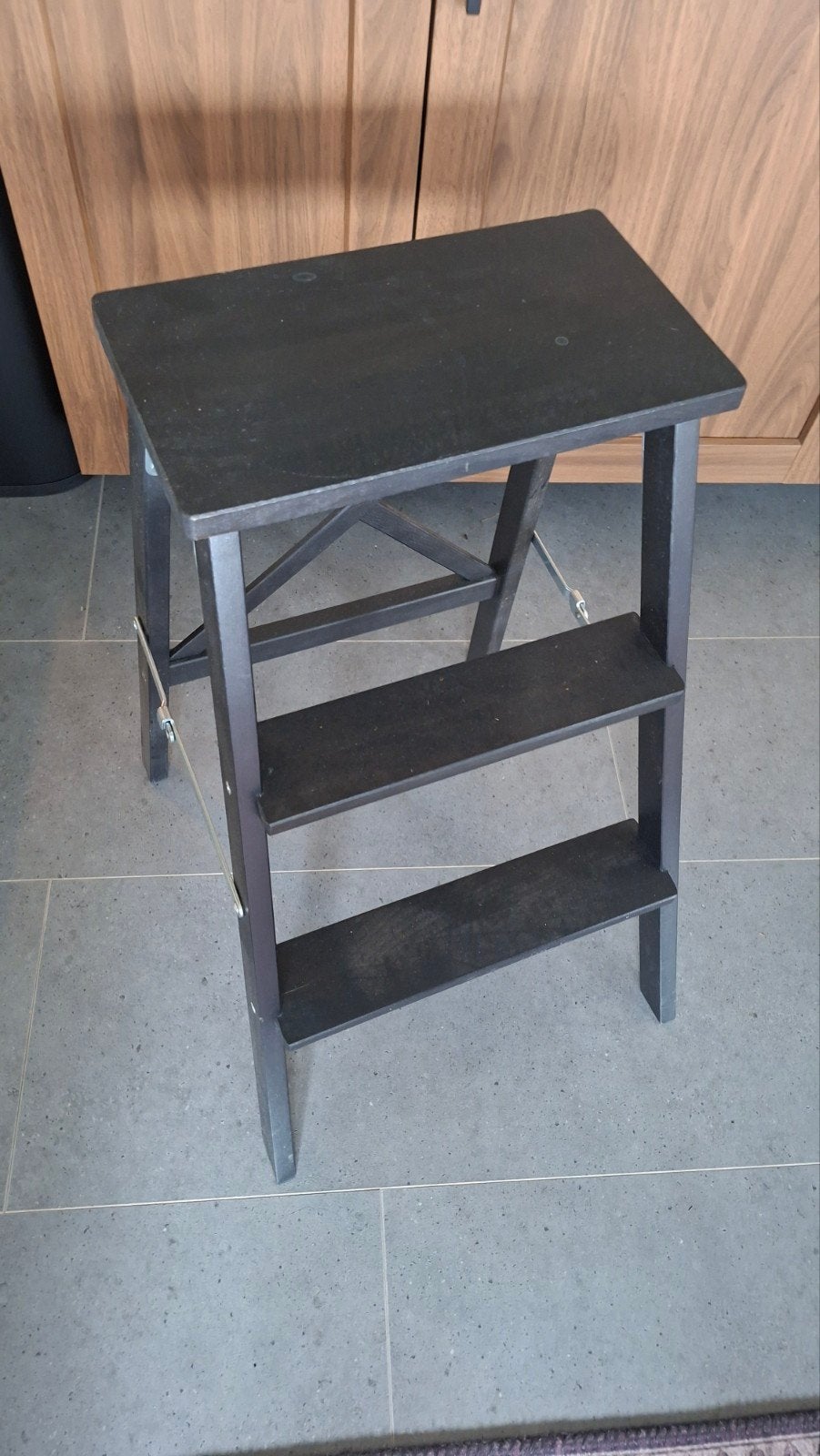 Bekvam ikea Opvouwbaar trapje / krukje - Zwart, Ophalen, Minder dan 2 meter