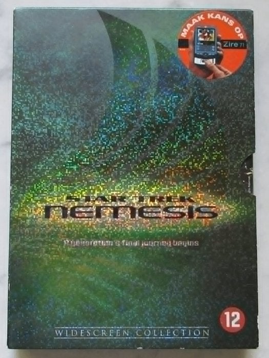 Star Trek Nemesis, Vanaf 12 jaar, Ophalen of Verzenden, Zo goed als nieuw, Science Fiction