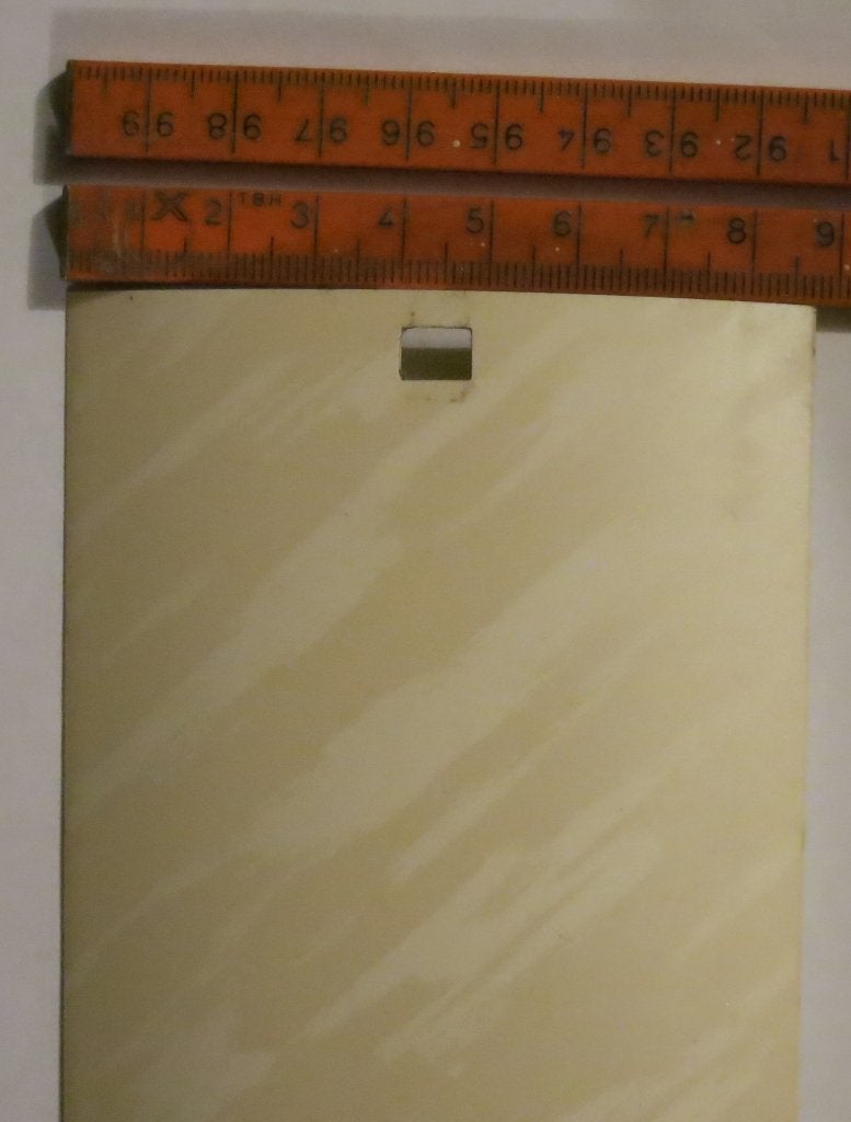 pvc lamellen, Ophalen, Gebruikt, Lamellen, Crème