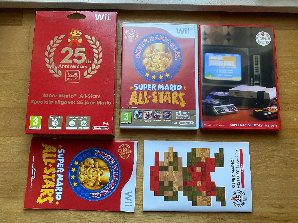 mario 25th anniversary wii, Spelcomputers en Games, Ophalen of Verzenden, Zo goed als nieuw, Sport, 3 spelers of meer