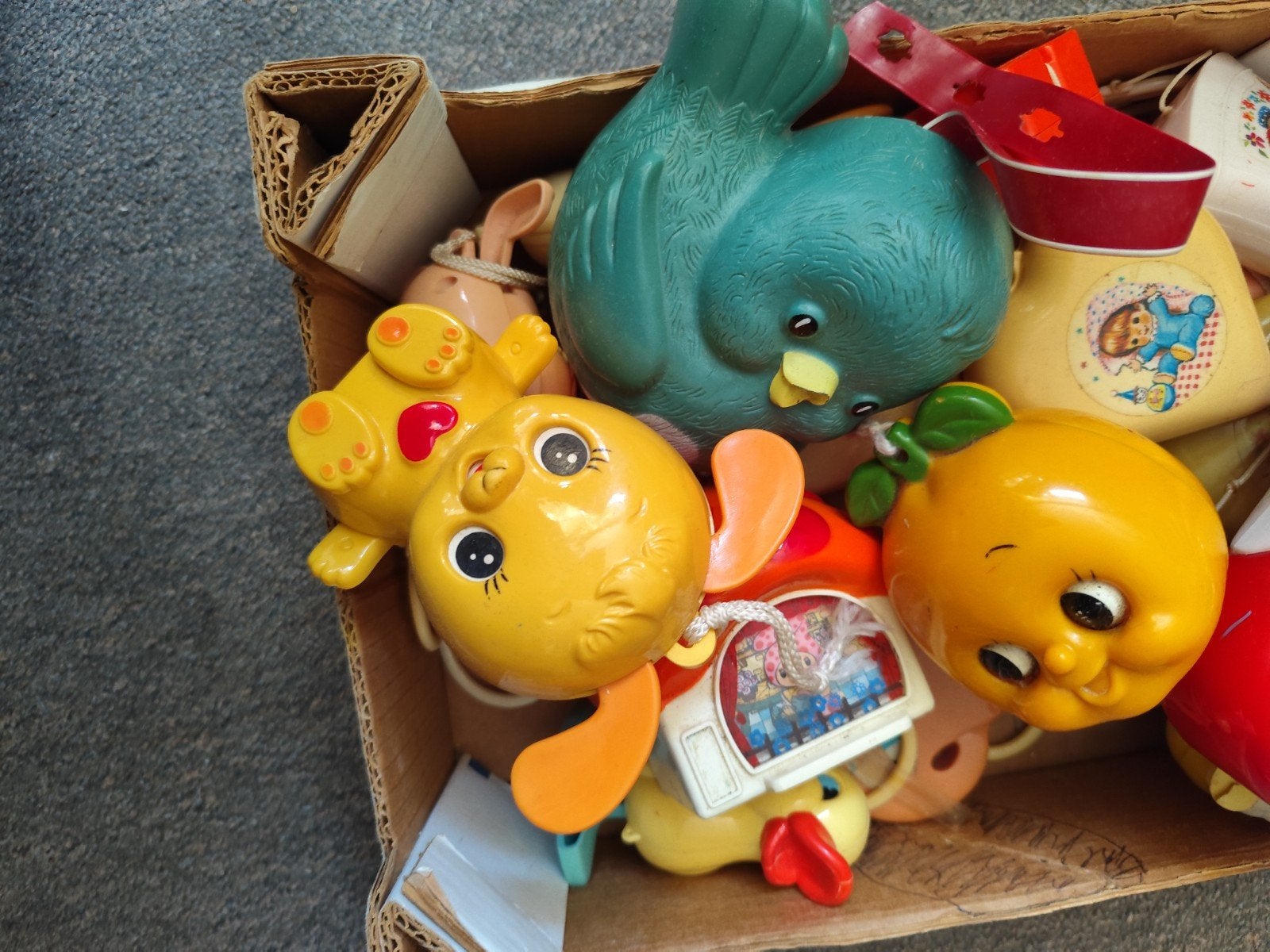 doos vintage speeldozen, Ophalen, Gebruikt
