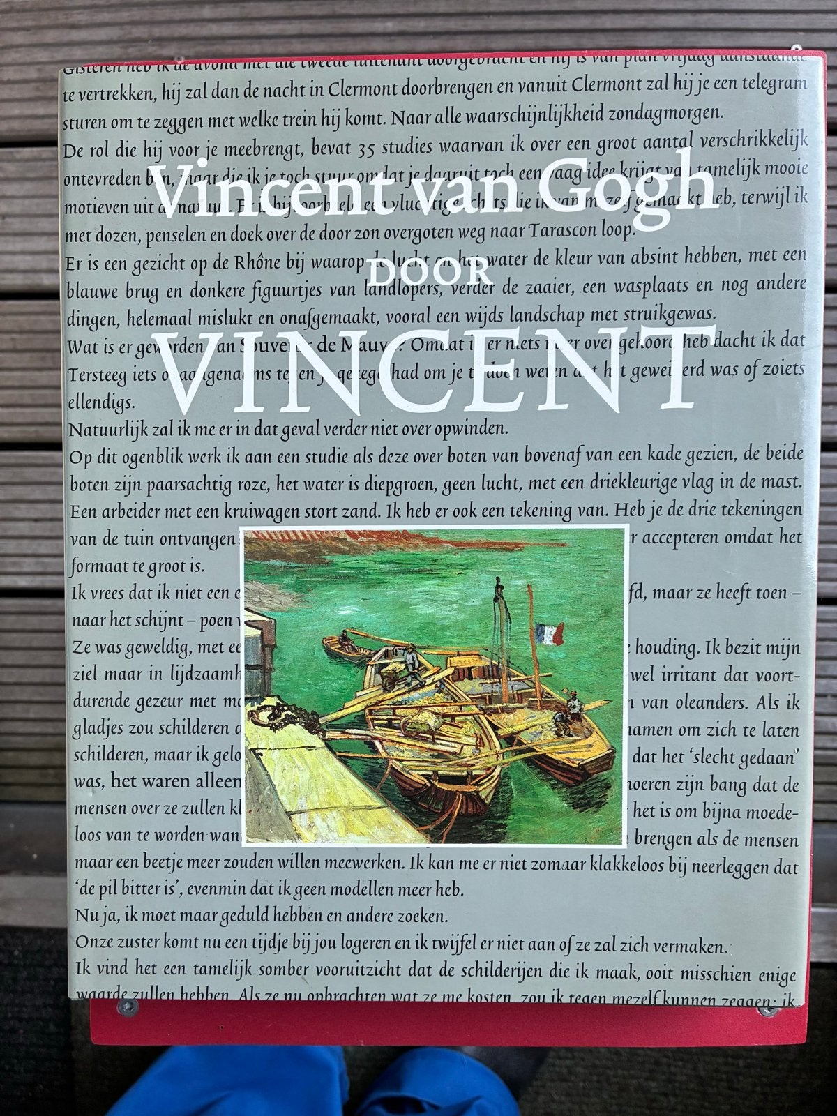 Vincent van Gogh door Vincent - dik boek izgst, Ophalen of Verzenden, Gelezen, Schilder- en Tekenkunst