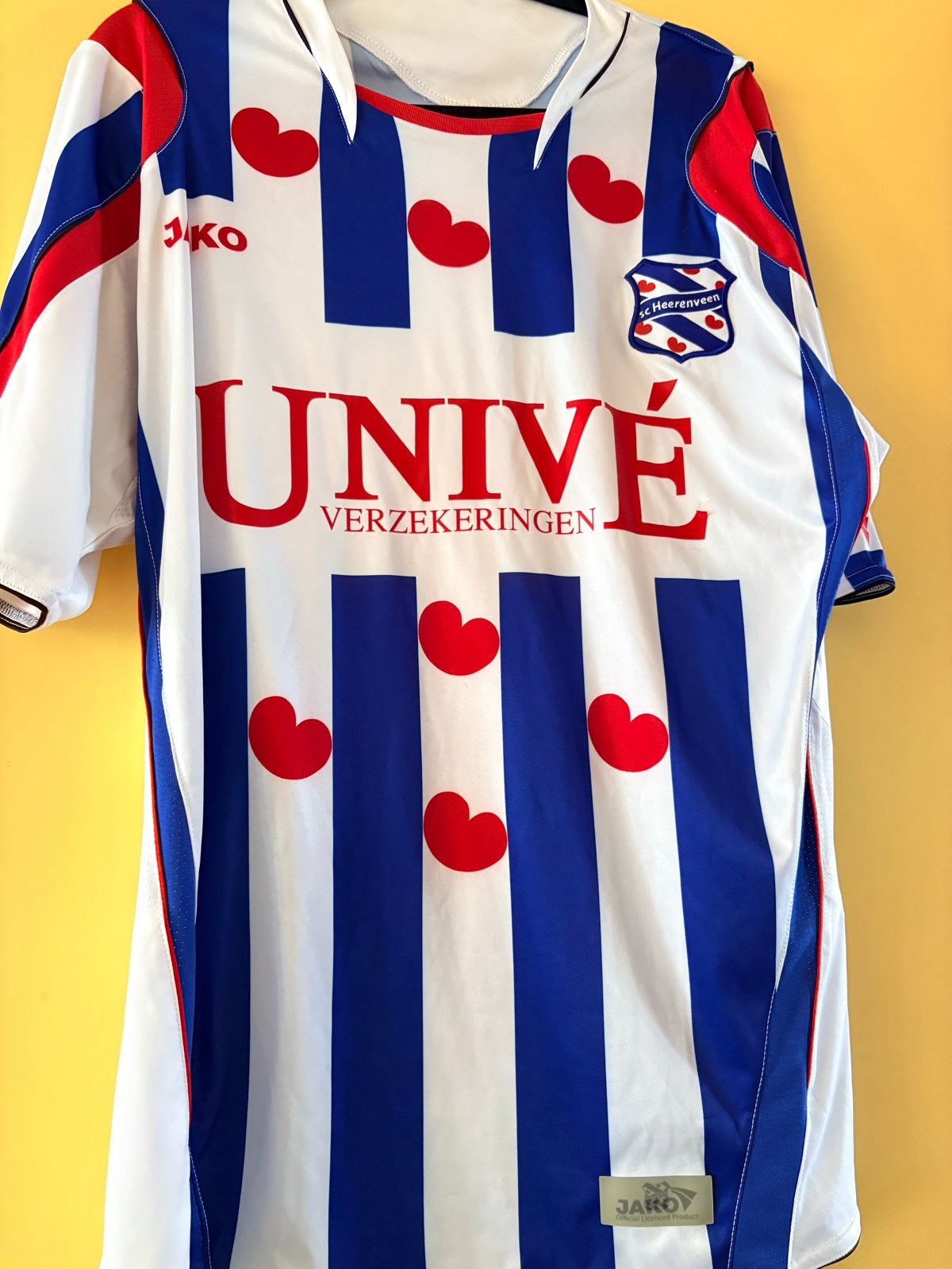 SC Heerenveen thuisshirt Jako XL, Ophalen of Verzenden, Gedragen, Maat 46/48 (XL) of groter, Wit