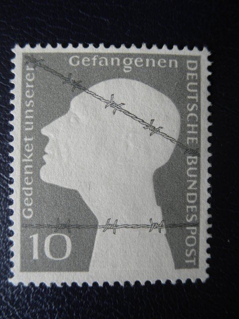 Postzegels Duitsland 1953 krijgsgevangenen - cw. 2,50 (*)., Ophalen of Verzenden, BRD