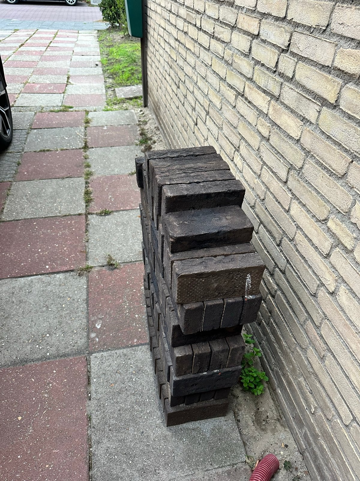 Kloosterwaard exclusive Drachten HV WF bakstenen (92 stuks), Doe-het-zelf en Verbouw, Ophalen, Gebruikt, Bakstenen