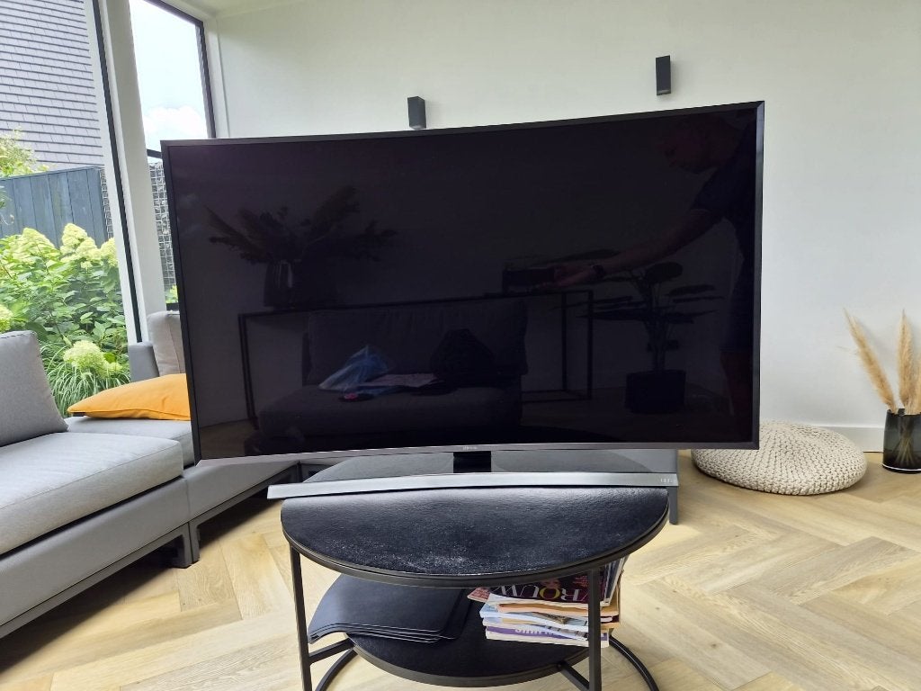 Samsung UE55JU7502T Curved 4K Smart TV, Audio, Tv en Foto, Televisies, Ophalen, 50 Hz, Samsung, 100 cm of meer