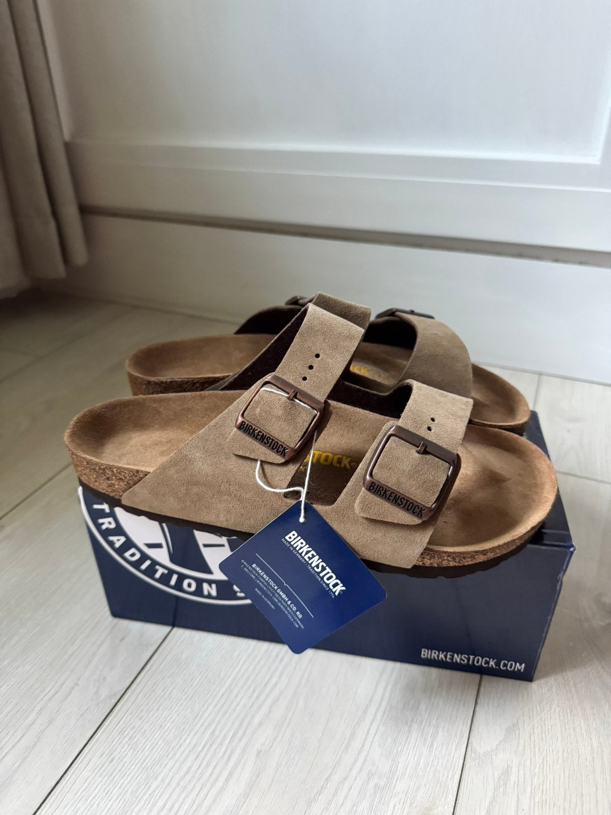 Birkenstocks maat 40 nieuw!, Sandalen, Bruin, Verzenden, Nieuw