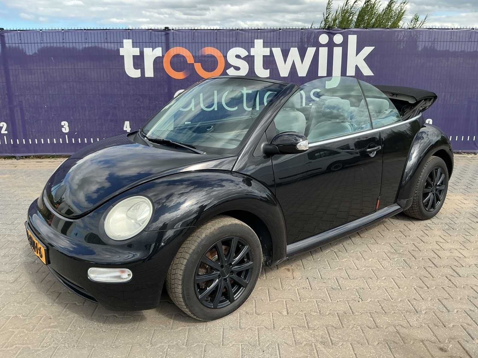 2004 - Volkswagen - New Beetle Cabriolet - 1.6 - Personenaut, Auto's, 1300 kg, Gebruikt, Beetle (Kever), Cabriolet