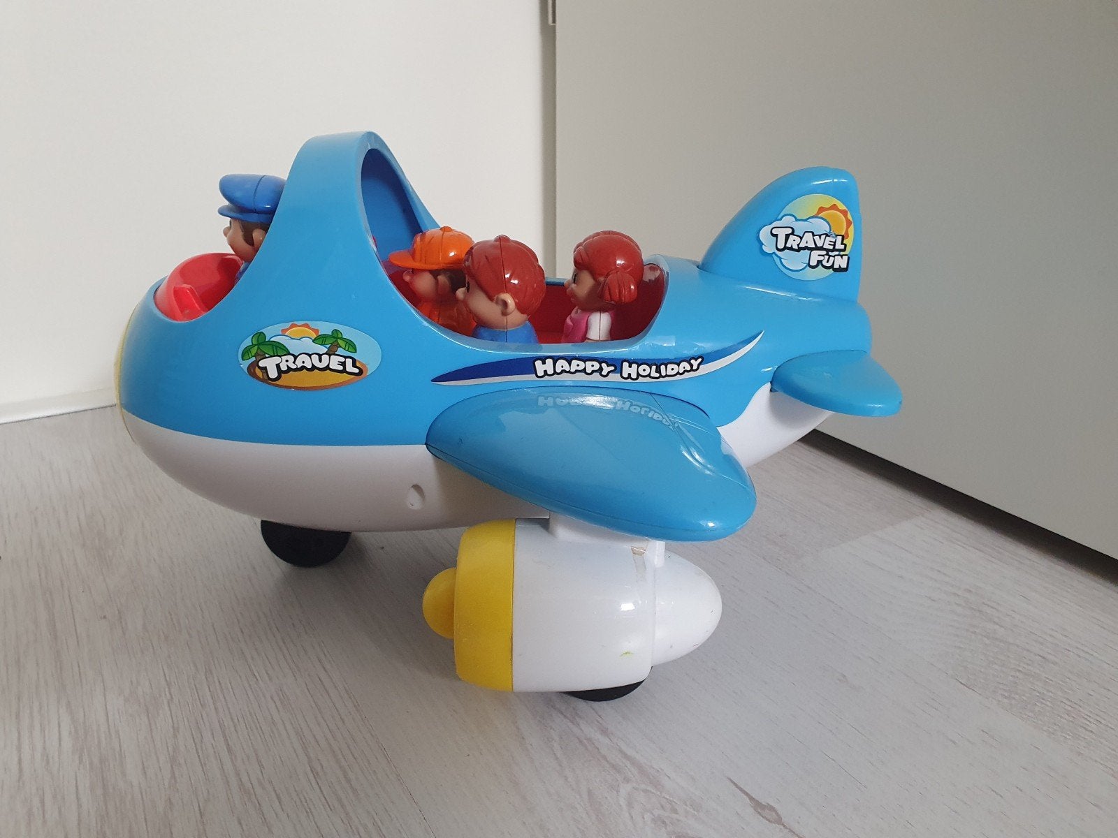 Speelgoed vliegtuig met geluid zo goed als nieuw, Ophalen, Gebruikt