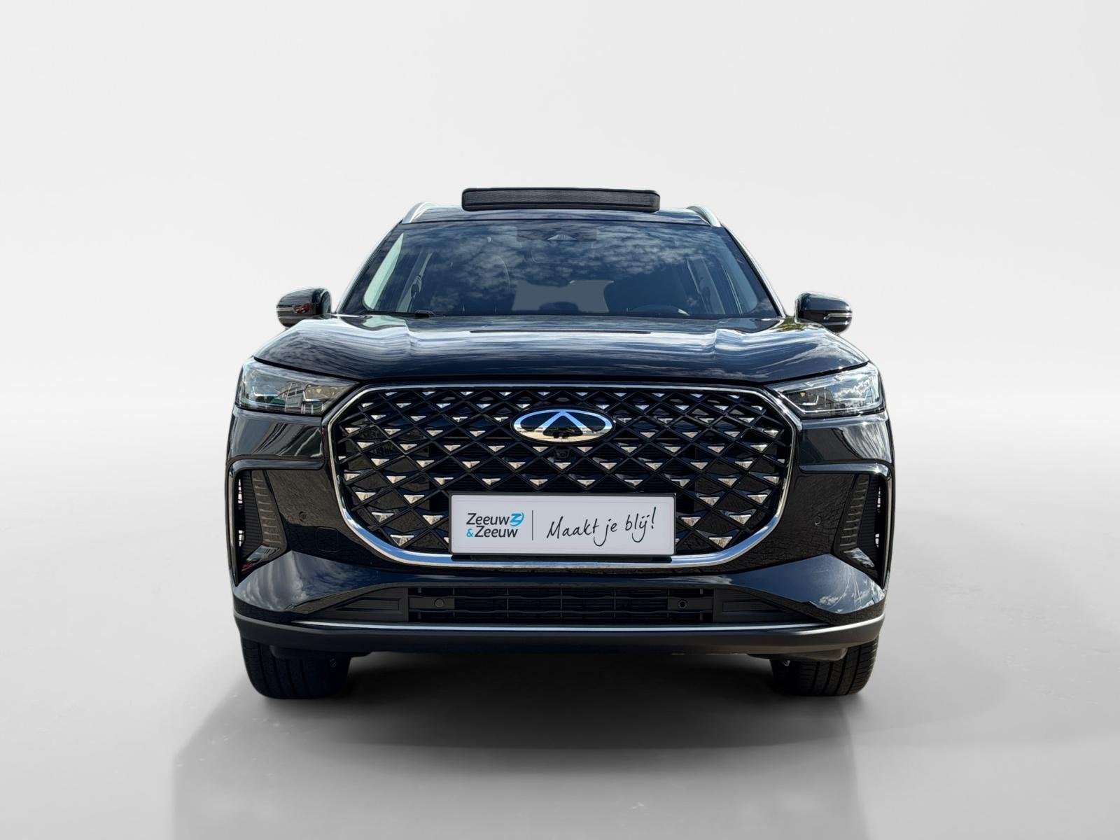 Chery Tiggo 8 1.5TGDI PHEV UNIQUE | 7 Zitplaatsen | Nieuw |, Auto's, 4 cilinders, Met garantie (alle), 7 stoelen, Zwart