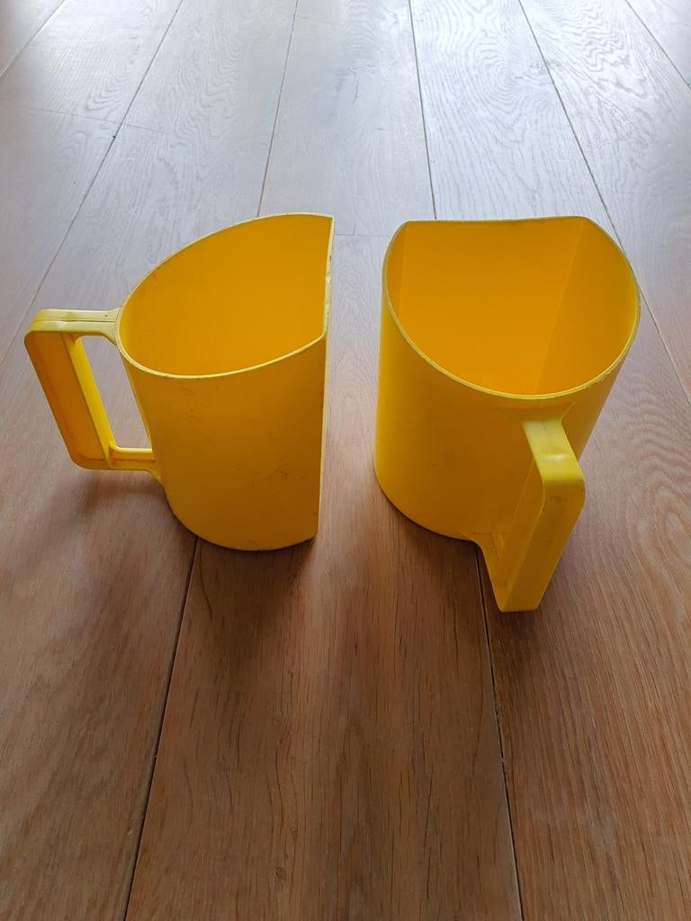 2 meelschep/ voerschep, Ophalen of Verzenden