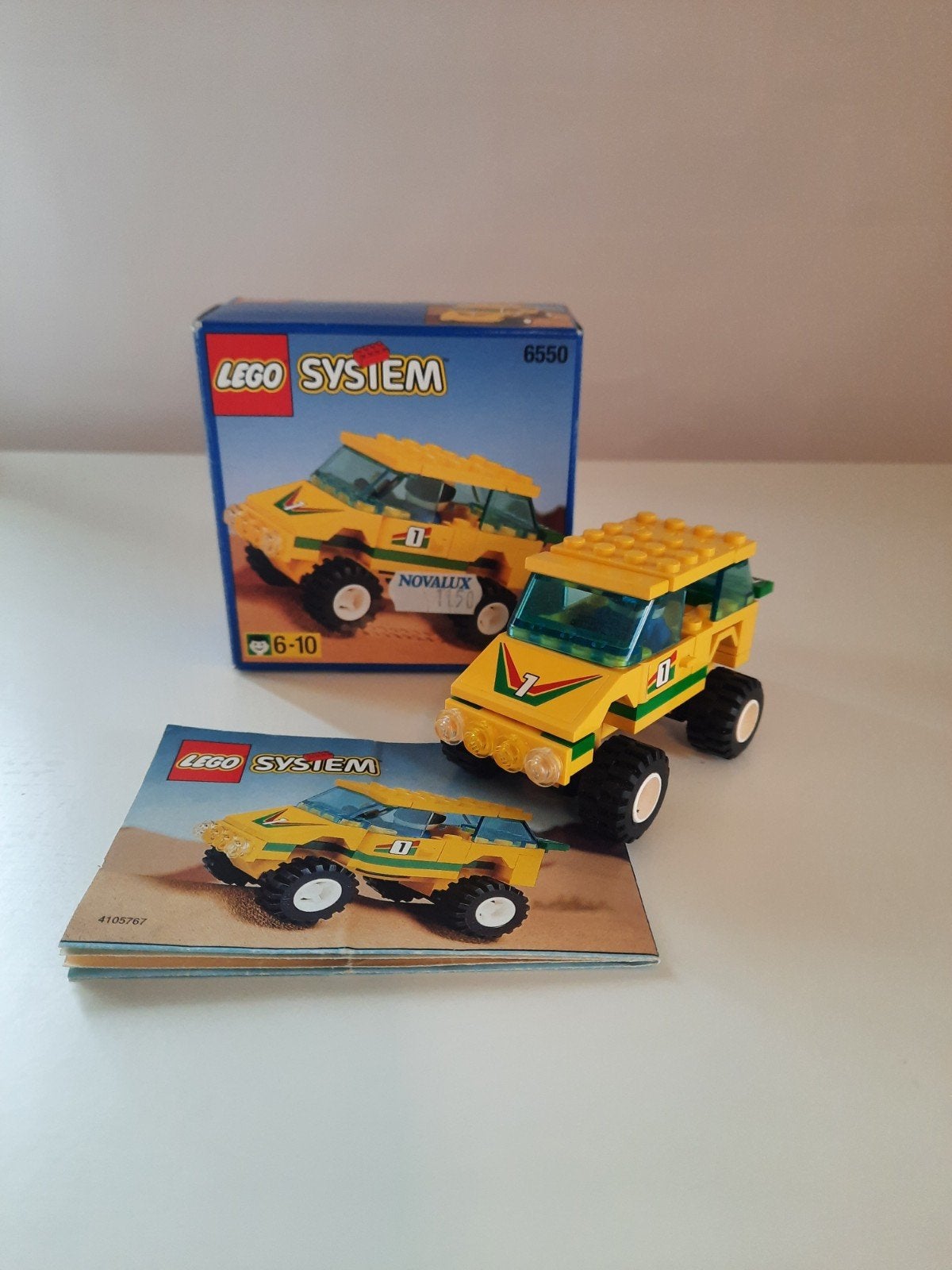 lego 6550 out back racer., Ophalen of Verzenden, Gebruikt