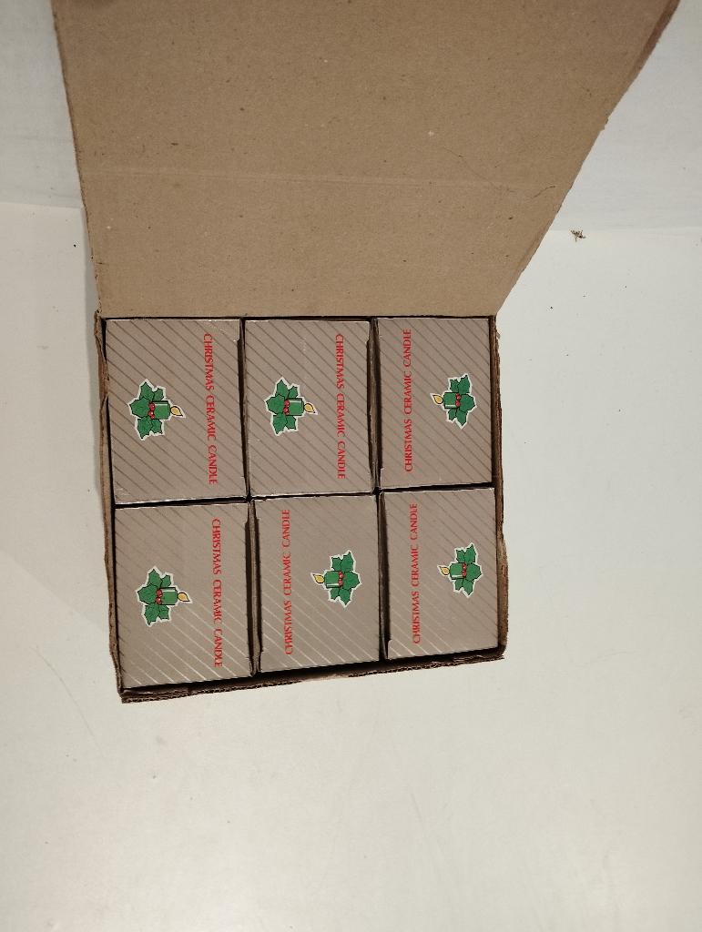 6 prachtige huisjes met waxine lichtje, Niet bekend, Overige materialen, Niet bekend, Ophalen of Verzenden